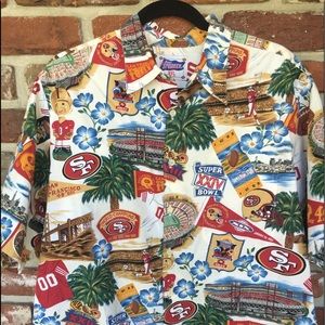 Reyn Spooner NFL Hawaii Shirt San Francisco 49ers
